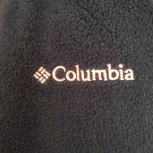 Columbia Black Fleece Coral Zip Up Sweater Girls Size  XSMALL - Picture 6 of 8